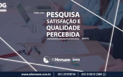 Provedores tem boa avaliação na 4ª Pesquisa de Satisfação e Qualidade Percebida realizada pela Anatel