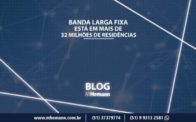 Banda Larga Fixa ultrapassa 32 milhões de assinantes no Brasil. Confira o relatório da Anatel atualizado