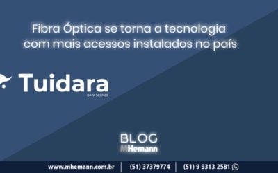 Fibra óptica alcança o topo das tecnologias mais utilizadas para o serviço de internet fixa no Brasil. Saiba mais…