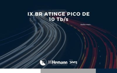 IX.BR bate recorde de trafego atingindo pico de 10Tb/s