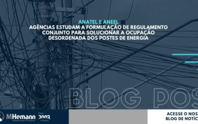 ANEEL E ANATEL ESTUDAM SOLUÇÃO PARA OCUPAÇÃO DESORDENADA DE POSTES